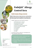 PathQAS allergy brochure